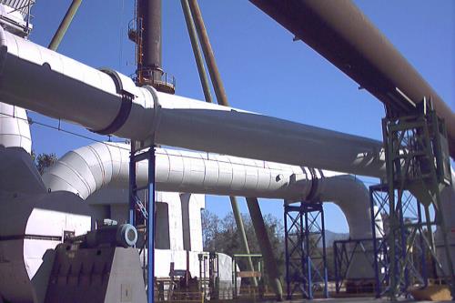 Compensatori di dilatazione: giunti tessili a flange orizzontali | Sartori Expansion Joints