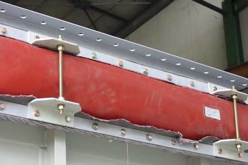 Compensatori di dilatazione: giunti tessili a flange orizzontali | Sartori Expansion Joints