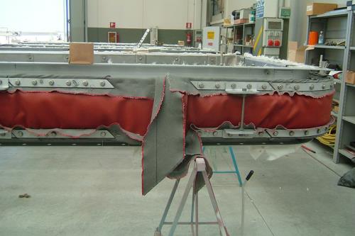 Compensatori di dilatazione: giunti tessili a flange orizzontali | Sartori Expansion Joints