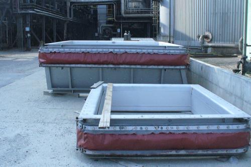 Compensatori di dilatazione: giunti tessili a flange orizzontali | Sartori Expansion Joints
