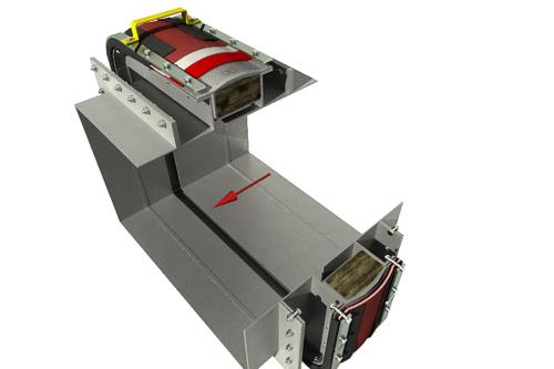 Compensatori di dilatazione: giunti tessili a flange orizzontali | Sartori Expansion Joints
