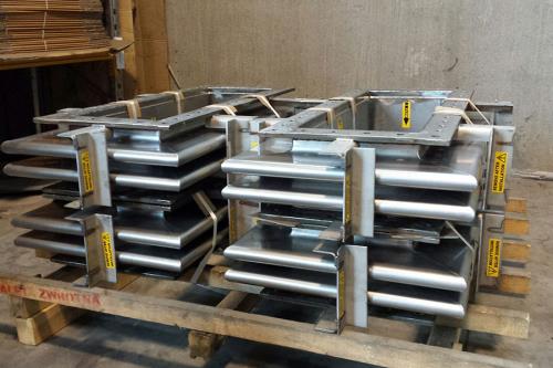 Compensatori di dilatazione - giunti metallici rettangolari - Sartori & C. S.r.l.