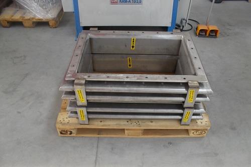 Compensatori di dilatazione - giunti metallici rettangolari - Sartori & C. S.r.l.