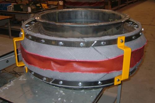 Compensatori di dilatazione: giunti tessili a flange orizzontali | Sartori Expansion Joints