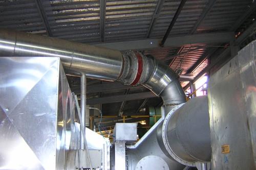 Compensatori di dilatazione: giunti tessili a flange orizzontali | Sartori Expansion Joints