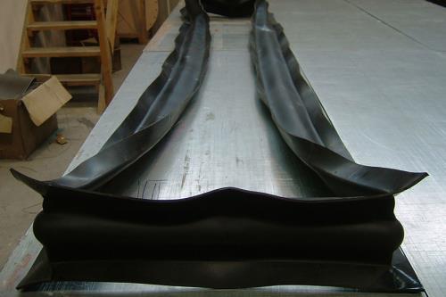 Rubber rectangular expansion joints | Sartori Expansion Joints