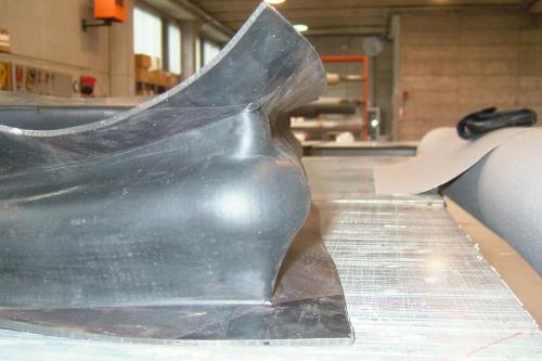 Rubber rectangular expansion joints | Sartori Expansion Joints