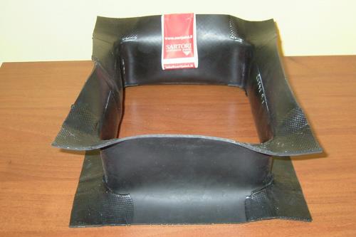 Rubber rectangular expansion joints | Sartori Expansion Joints