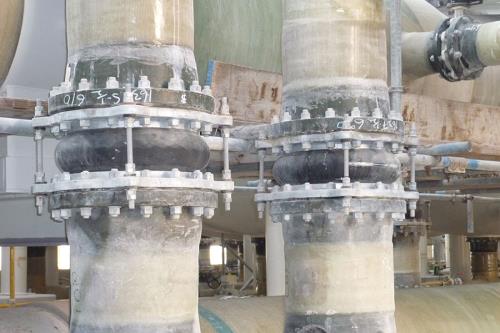 Rubber round expansion joints | Sartori Expansion Joints