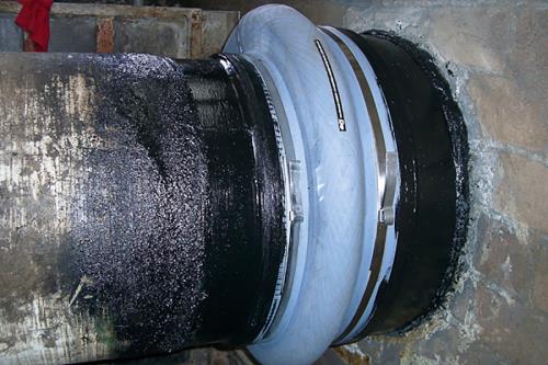 Rubber round expansion joints | Sartori Expansion Joints
