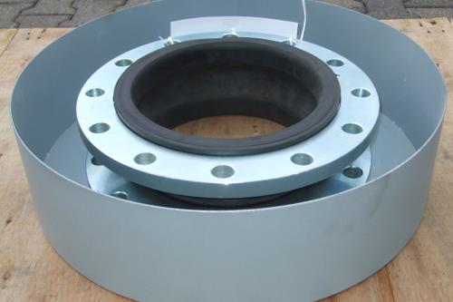 Rubber round expansion joints | Sartori Expansion Joints