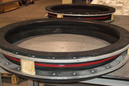 Rubber round expansion joints | Sartori Expansion Jointsn Joints